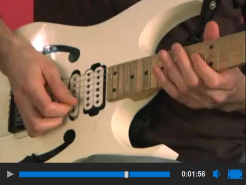 Paul Gilbert offers some expert insight into picking technique